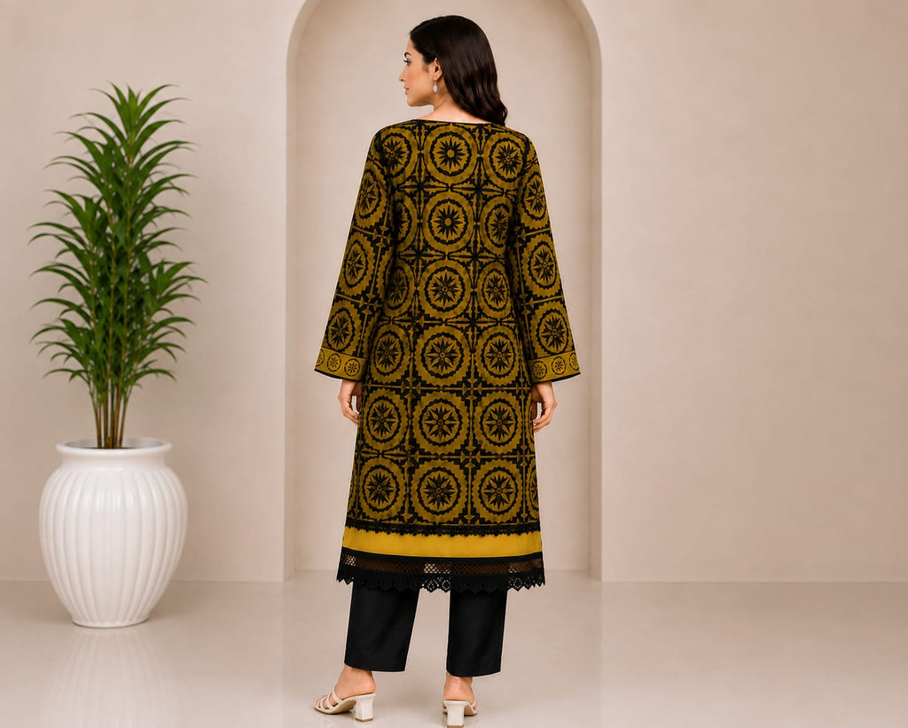 2 Piece Lawn Suit